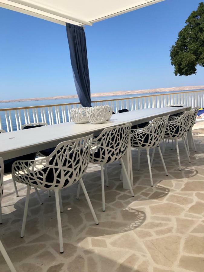 Villa Beline Direct Aan Zee, Verwarmd Zwembad En Sauna Tribanj-Kruscica Ngoại thất bức ảnh
