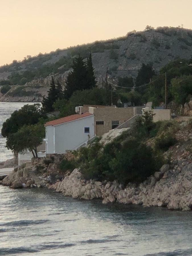 Villa Beline Direct Aan Zee, Verwarmd Zwembad En Sauna Tribanj-Kruscica Ngoại thất bức ảnh
